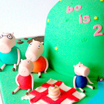 Peppa Pig cake