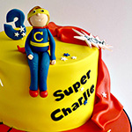 Superhero cake